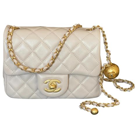 chanel mini pearl crush flap bag